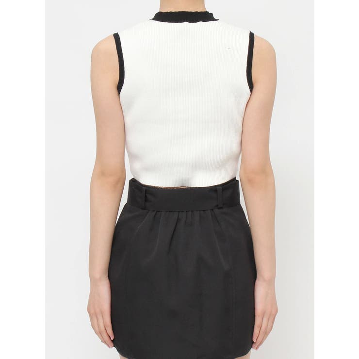 バイカラーニットTOP | EATME | 詳細画像15 