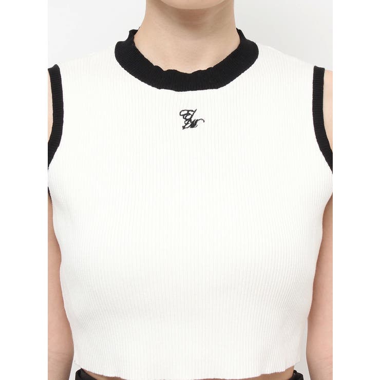 バイカラーニットTOP | EATME | 詳細画像16 