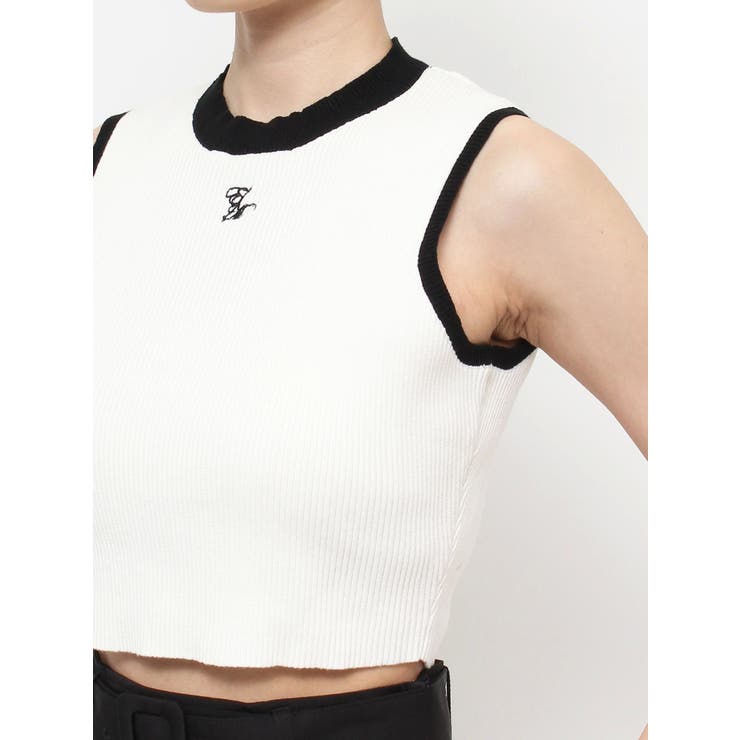 バイカラーニットTOP | EATME | 詳細画像17 