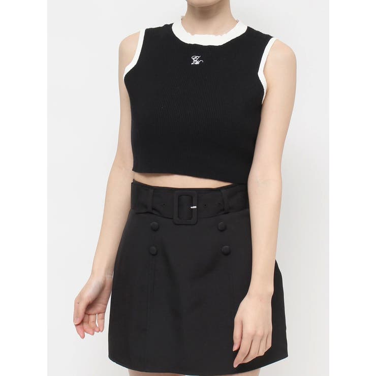 バイカラーニットTOP | EATME | 詳細画像25 