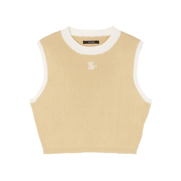 バイカラーニットTOP | EATME | 詳細画像40 