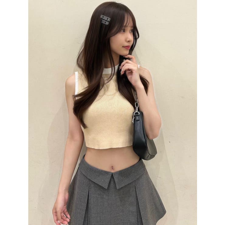 バイカラーニットTOP[品番：MKSW0057555]｜EATME（イートミー