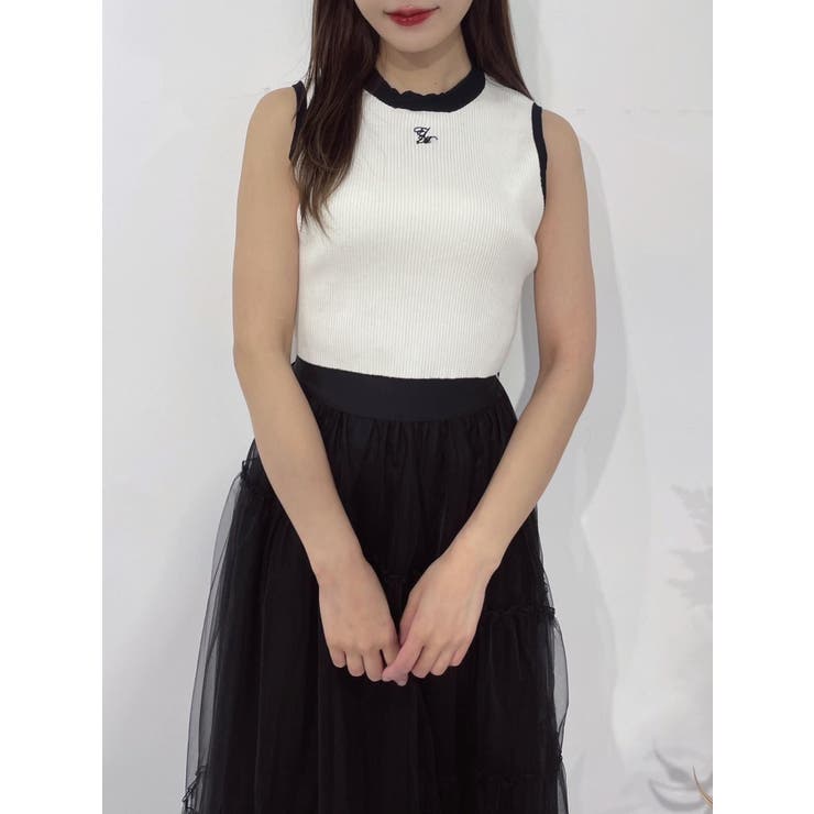 バイカラーニットTOP[品番：MKSW0057555]｜EATME（イートミー