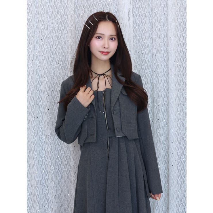 マルチWAYショートジャケット（セットアップ可能） | EATME | 詳細画像13 