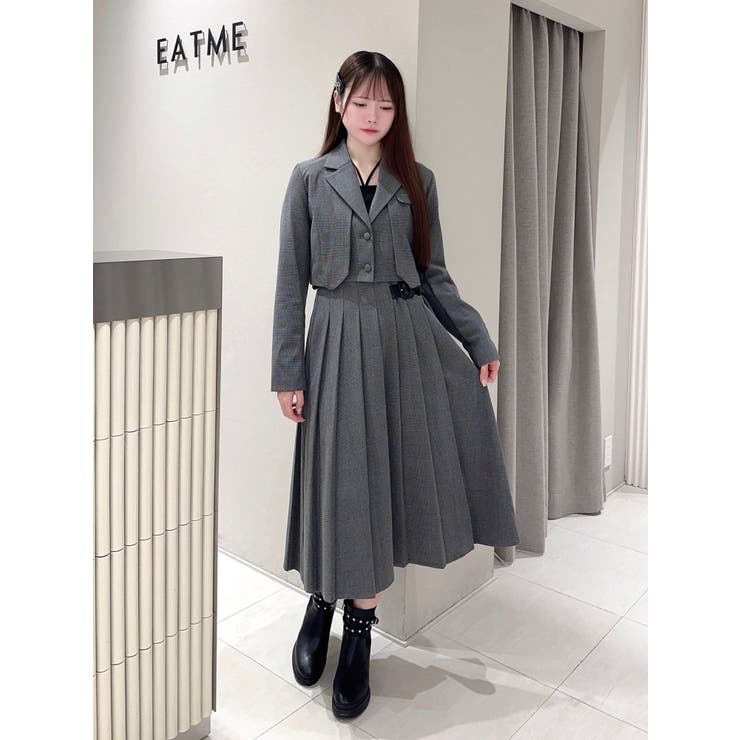 マルチWAYショートジャケット（セットアップ可能） | EATME | 詳細画像17 