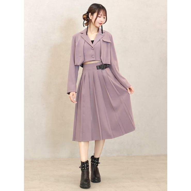 マルチWAYショートジャケット（セットアップ可能） | EATME | 詳細画像2 