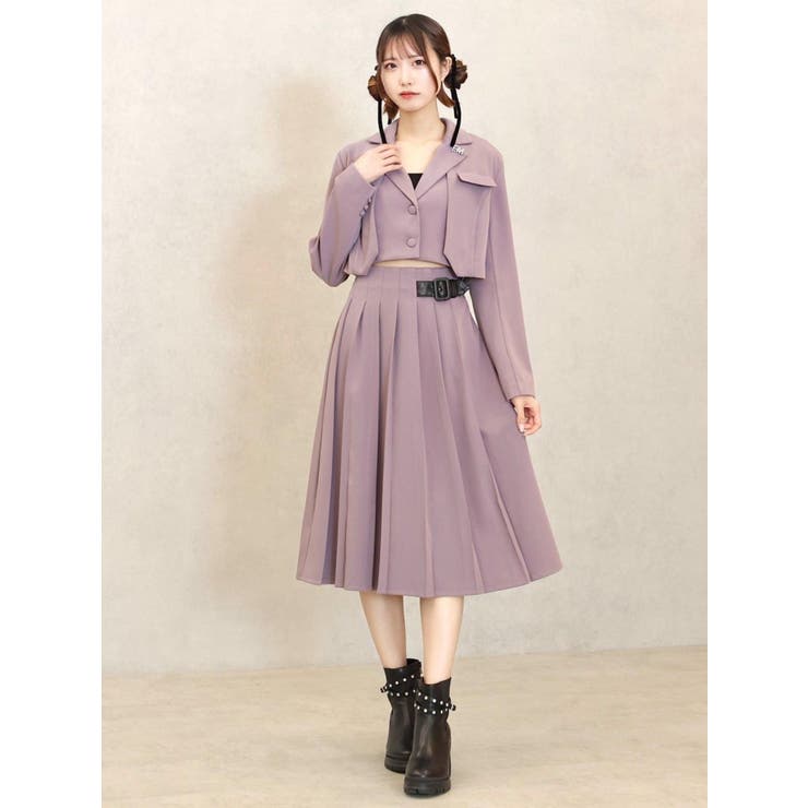 マルチWAYショートジャケット（セットアップ可能） | EATME | 詳細画像3 