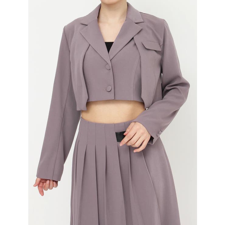 マルチWAYショートジャケット（セットアップ可能） | EATME | 詳細画像35 