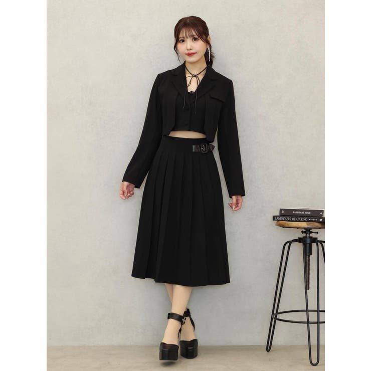 マルチWAYショートジャケット（セットアップ可能） | EATME | 詳細画像6 