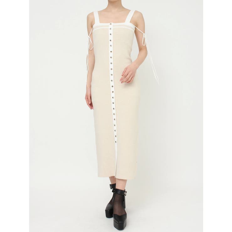 アイボリー | キャミニットワンピース | EATME