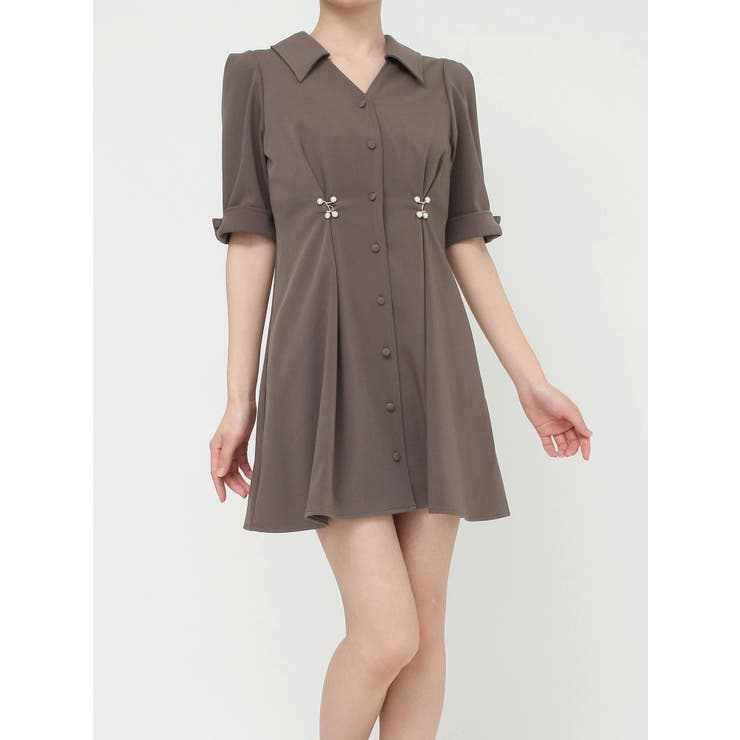 オープンカラーワンピース | EATME | 詳細画像21 