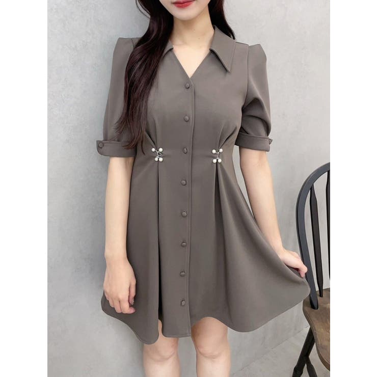 オープンカラーワンピース | EATME | 詳細画像5 