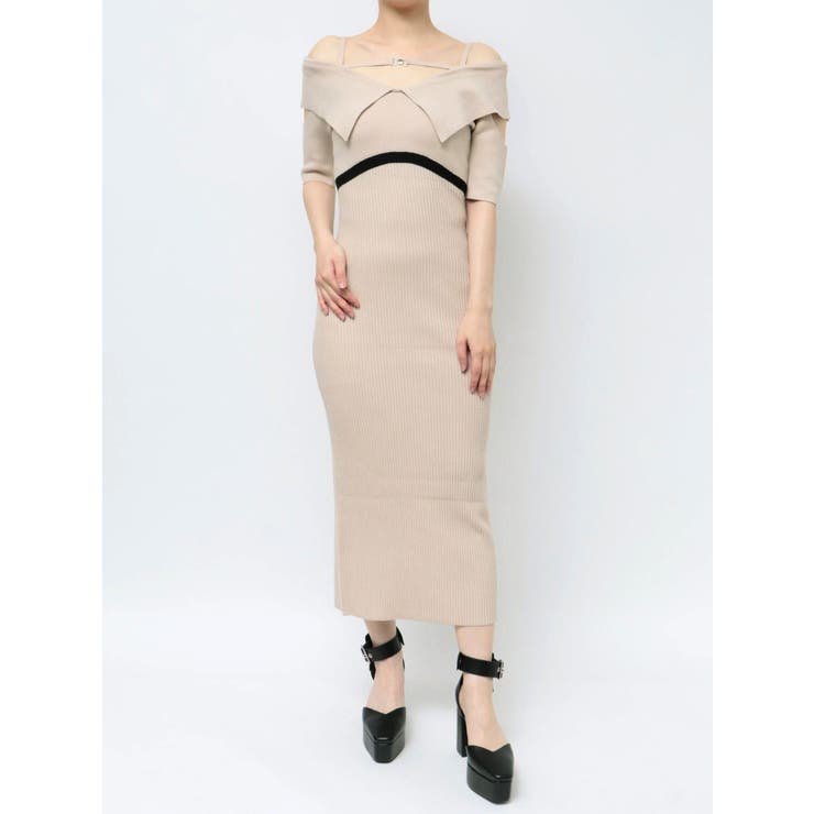 ビッグカラーニットワンピース | EATME | 詳細画像26 