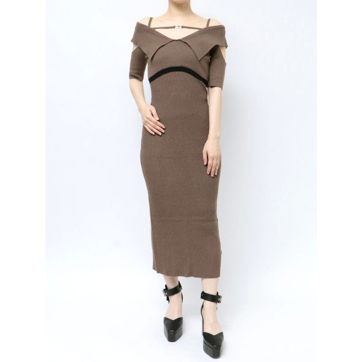 ビッグカラーニットワンピース | EATME | 詳細画像29 