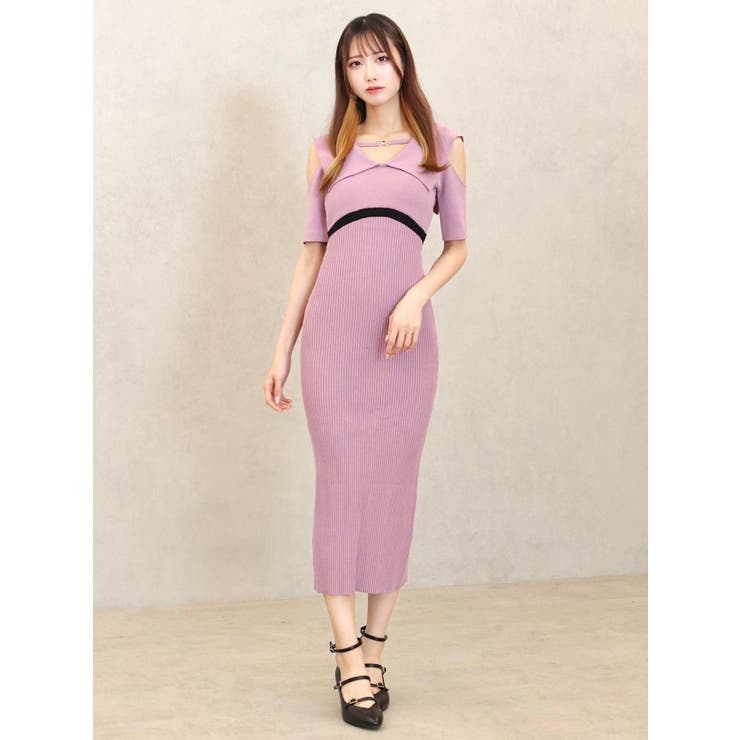 ビッグカラーニットワンピース | EATME | 詳細画像3 