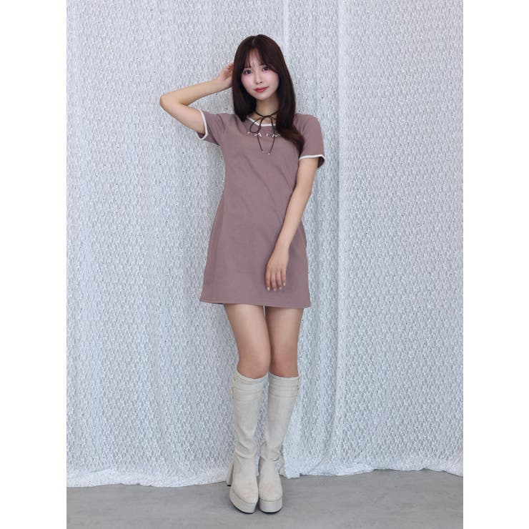 ロゴTシャツワンピース | EATME | 詳細画像13 