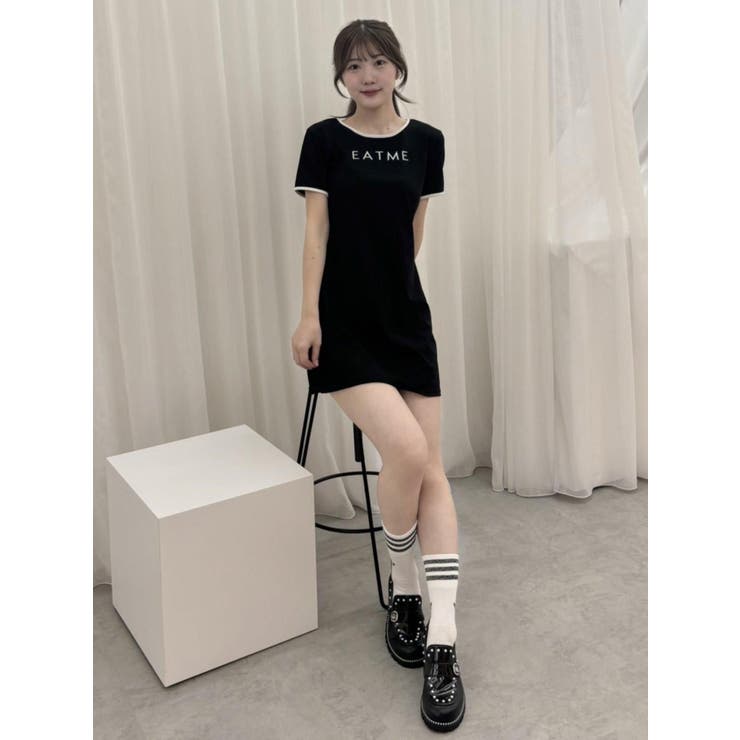 ロゴTシャツワンピース[品番：MKSW0059589]｜EATME（イートミー