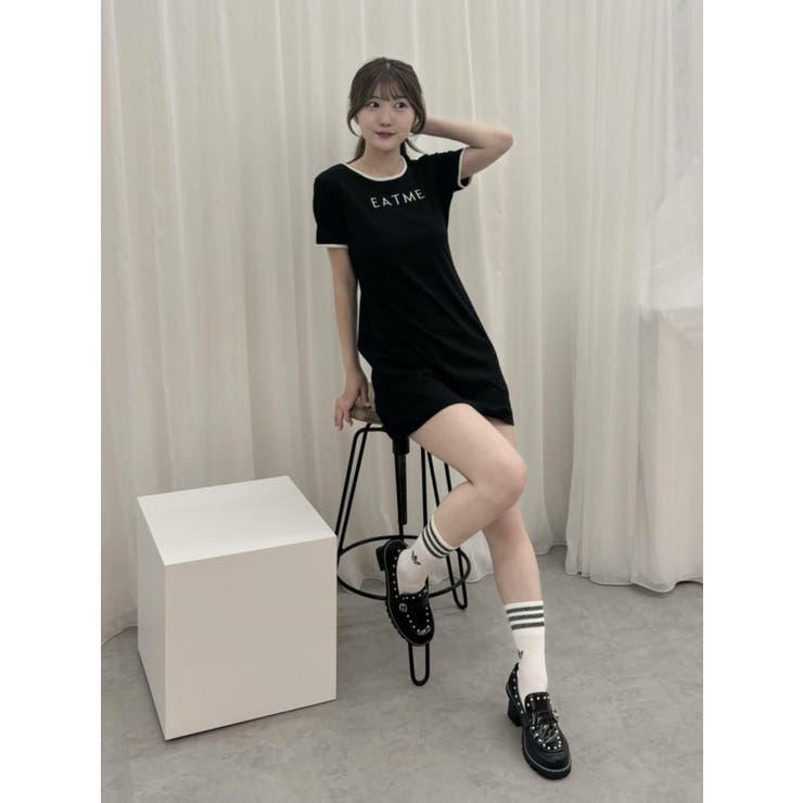 ロゴTシャツワンピース | EATME | 詳細画像22 
