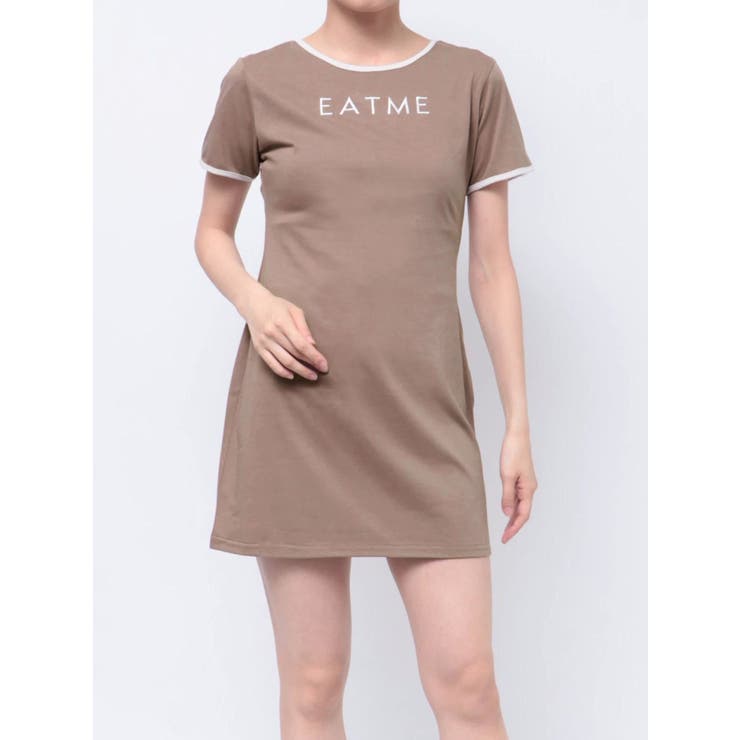 ロゴTシャツワンピース | EATME | 詳細画像46 