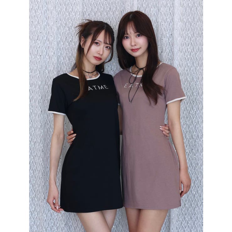 ロゴTシャツワンピース | EATME | 詳細画像6 
