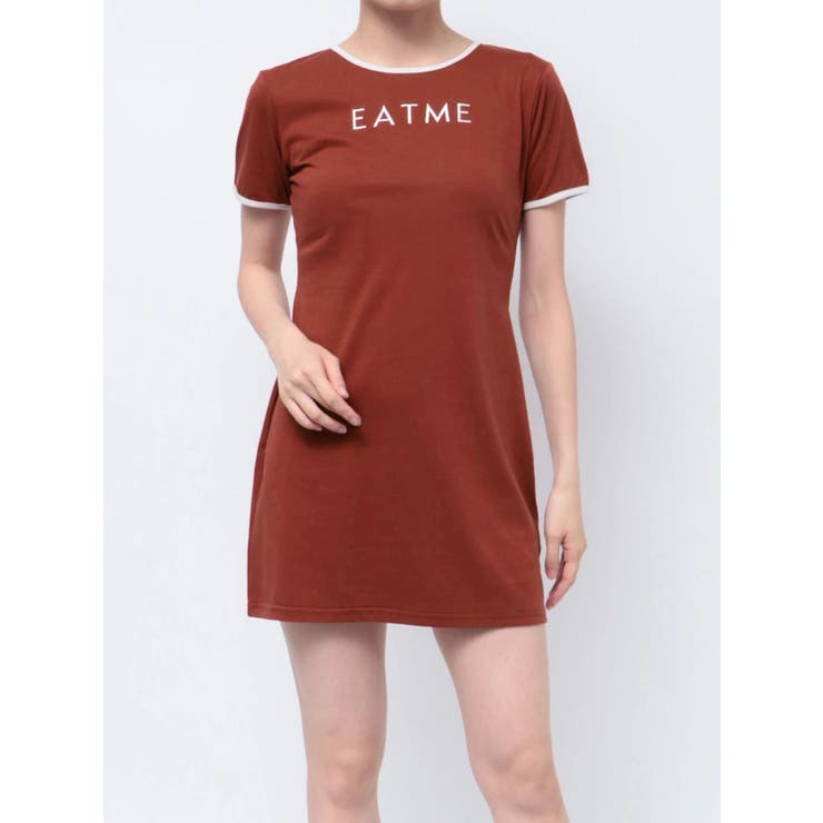 ロゴTシャツワンピース[品番：MKSW0059589]｜EATME（イートミー