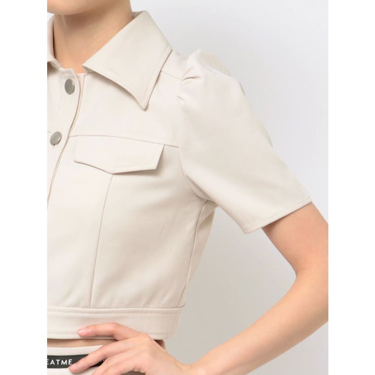 オープンカラーブラウス（セットアップ可能） | EATME | 詳細画像24 