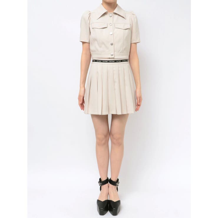 オープンカラーブラウス（セットアップ可能） | EATME | 詳細画像28 