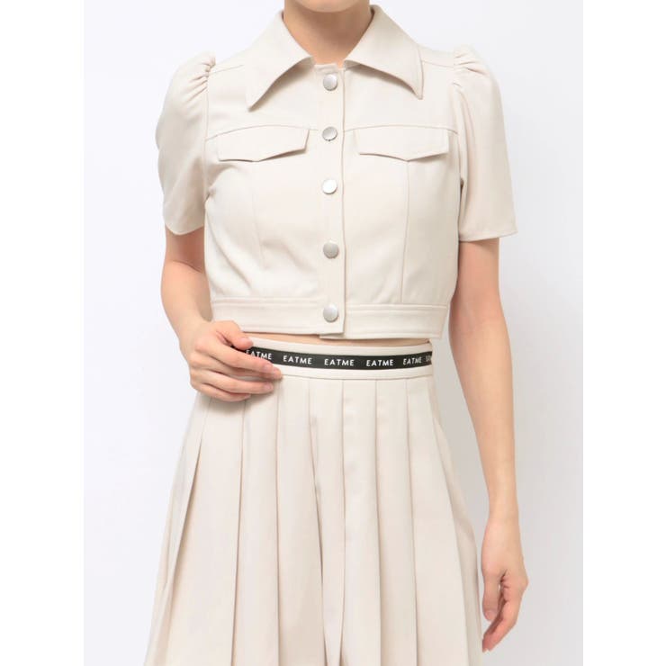 オープンカラーブラウス（セットアップ可能） | EATME | 詳細画像40 