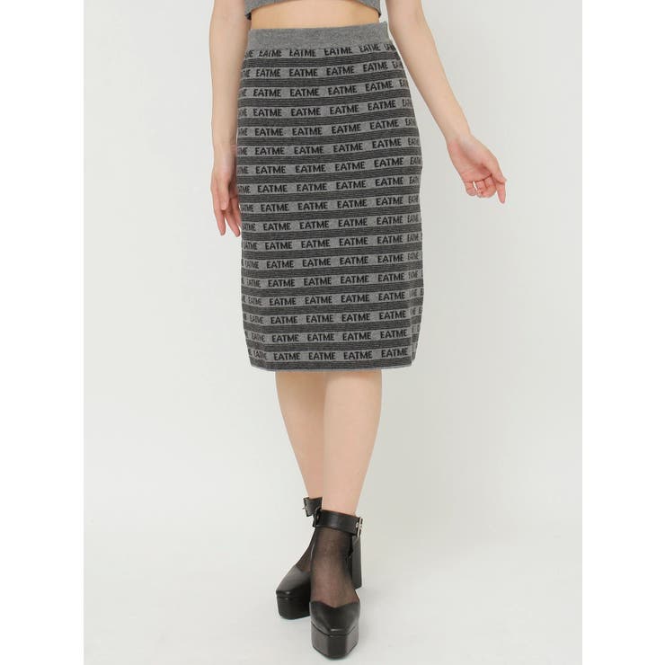 EATMEロゴニットスカート（セットアップ可能） | EATME | 詳細画像19 