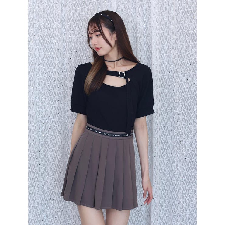 ウエストロゴプリーツスカート | EATME | 詳細画像21 