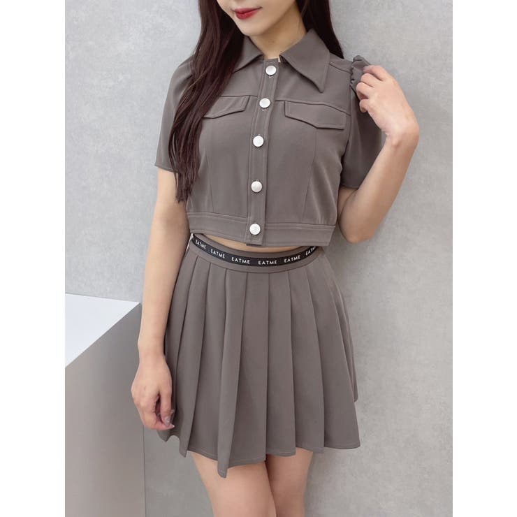 ウエストロゴプリーツスカート | EATME | 詳細画像36 