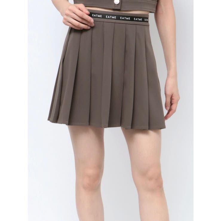 ウエストロゴプリーツスカート | EATME | 詳細画像48 