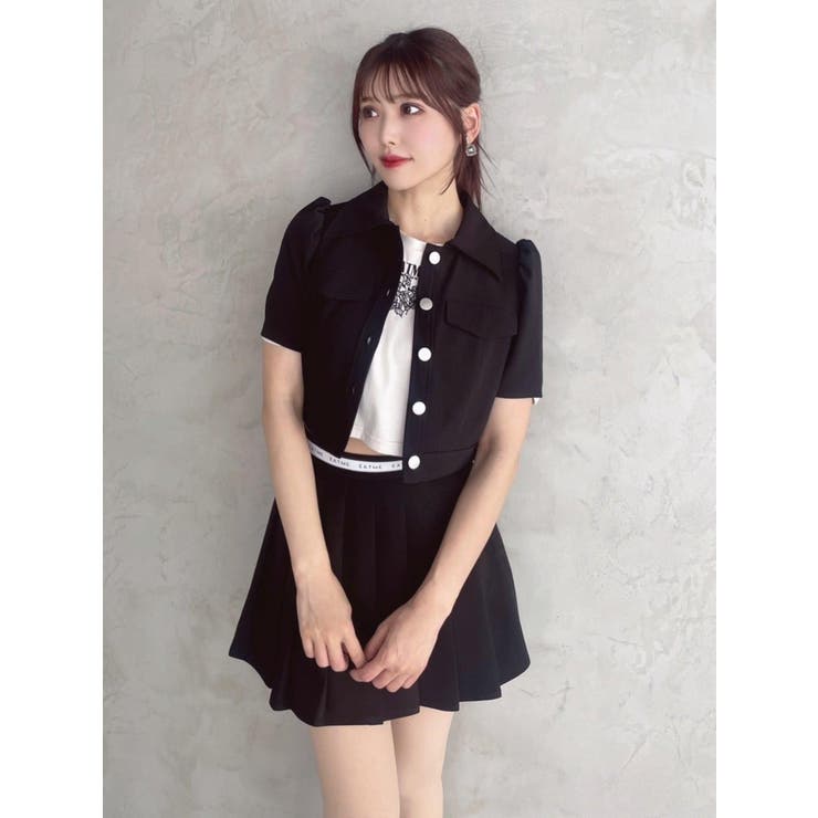 ウエストロゴプリーツスカート | EATME | 詳細画像8 