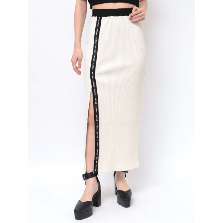 バイカラータイトスカート（セットアップ可能） | EATME | 詳細画像33 