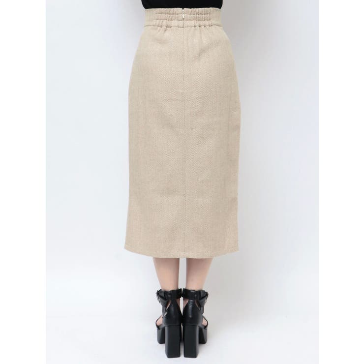 トリブルバックルタイトスカート | EATME | 詳細画像10 