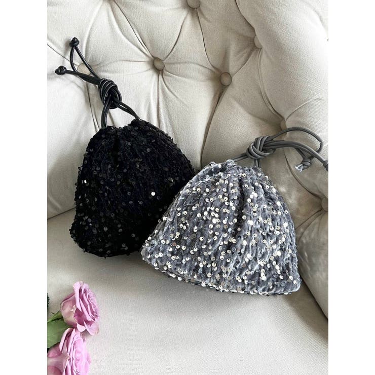 スパンコール巾着バッグ | EATME | 詳細画像11 