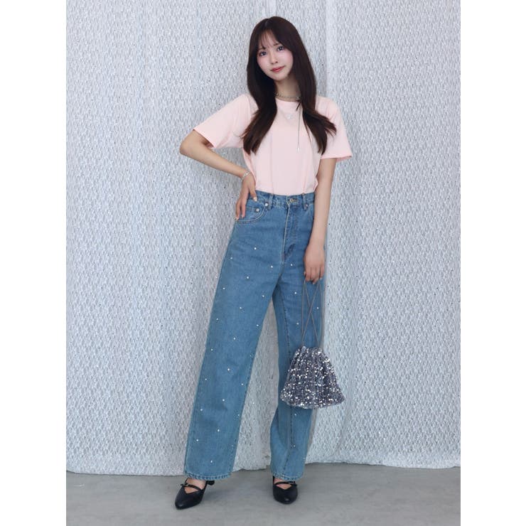 スパンコール巾着バッグ | EATME | 詳細画像3 