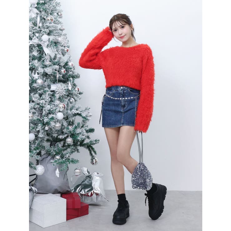 スパンコール巾着バッグ | EATME | 詳細画像9 