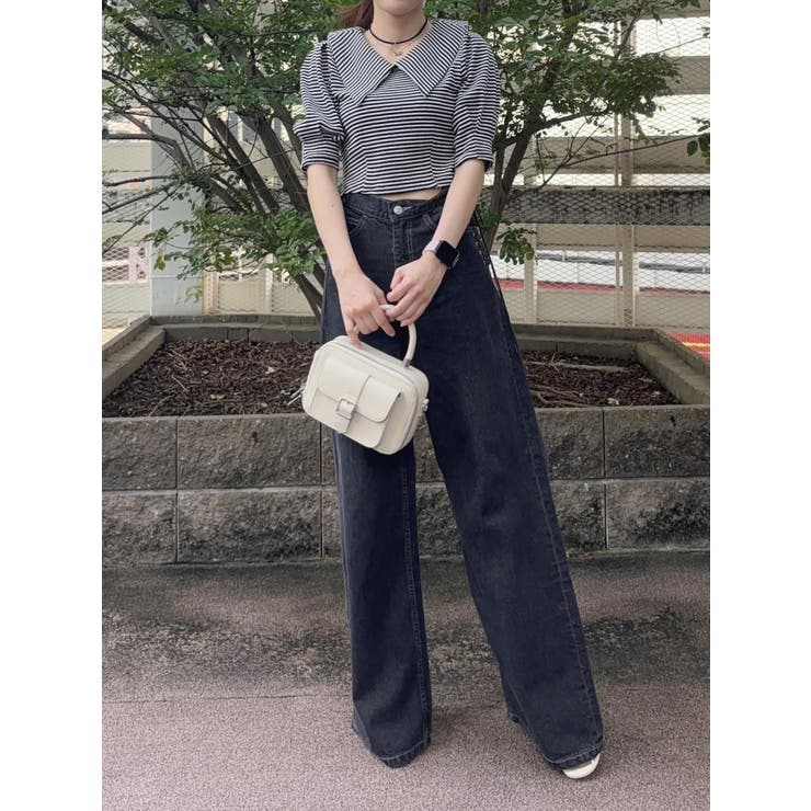 レースアップデニムパンツ（セットアップ可能） | EATME | 詳細画像13 