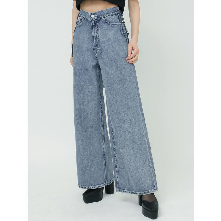 レースアップデニムパンツ（セットアップ可能） | EATME | 詳細画像41 