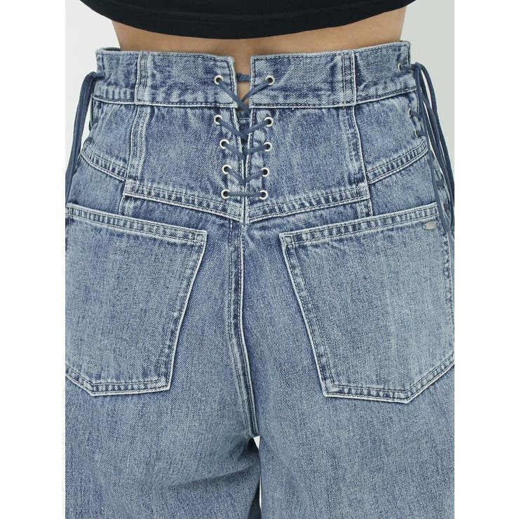 レースアップデニムパンツ（セットアップ可能） | EATME | 詳細画像45 