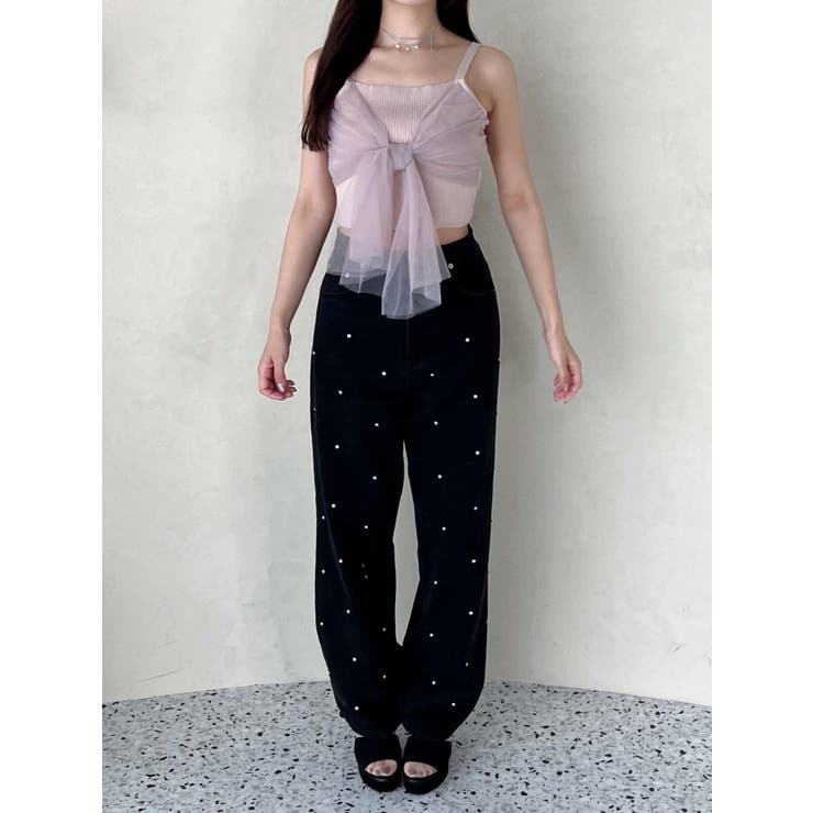 ストーン付きデニムパンツ | EATME | 詳細画像9 