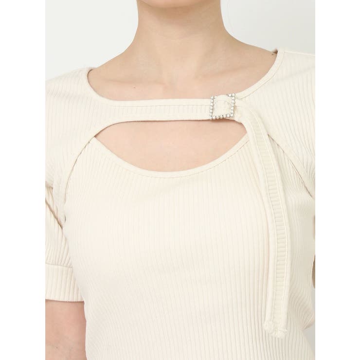 レイヤードリブTOP | EATME | 詳細画像19 