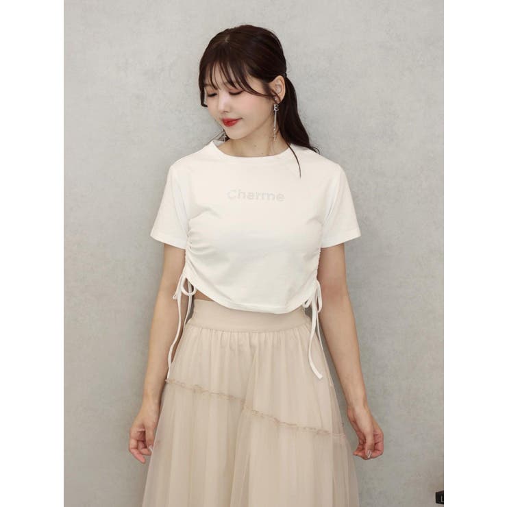 ドロストクロップドTシャツ | EATME | 詳細画像14 