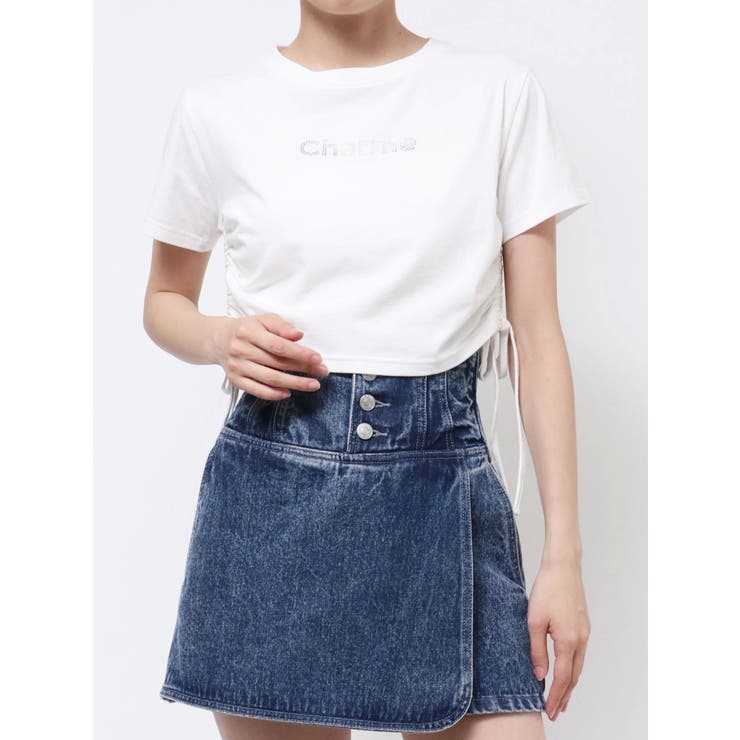 ドロストクロップドTシャツ | EATME | 詳細画像19 