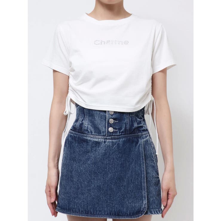 ドロストクロップドTシャツ | EATME | 詳細画像23 