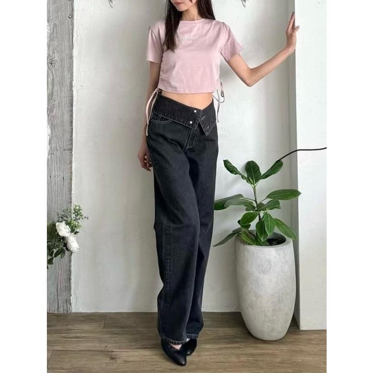 ドロストクロップドTシャツ | EATME | 詳細画像6 