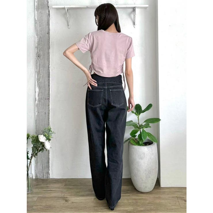 ドロストクロップドTシャツ | EATME | 詳細画像9 