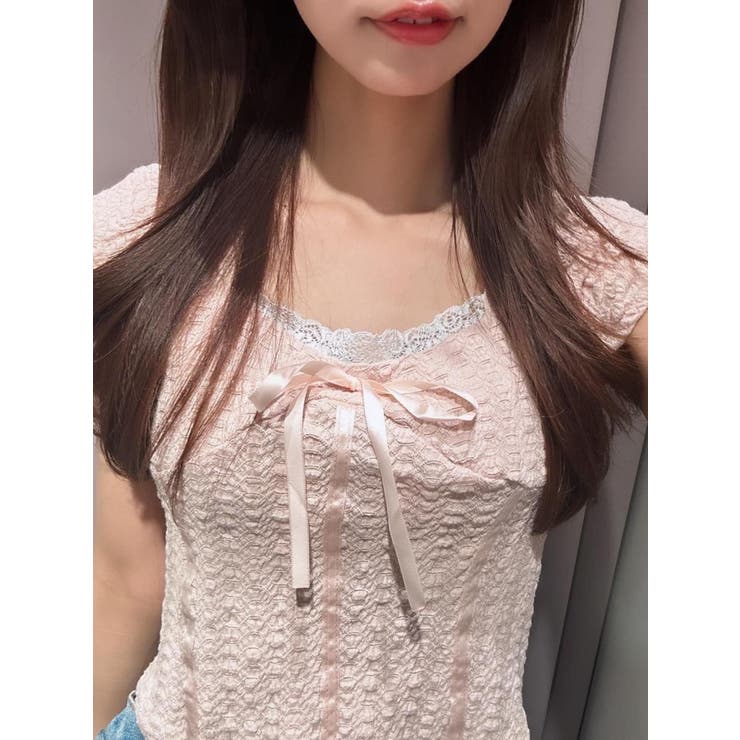 バレエリボンノースリーブ | EATME | 詳細画像10 