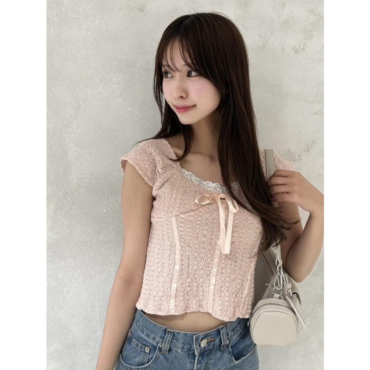 バレエリボンノースリーブ | EATME | 詳細画像13 